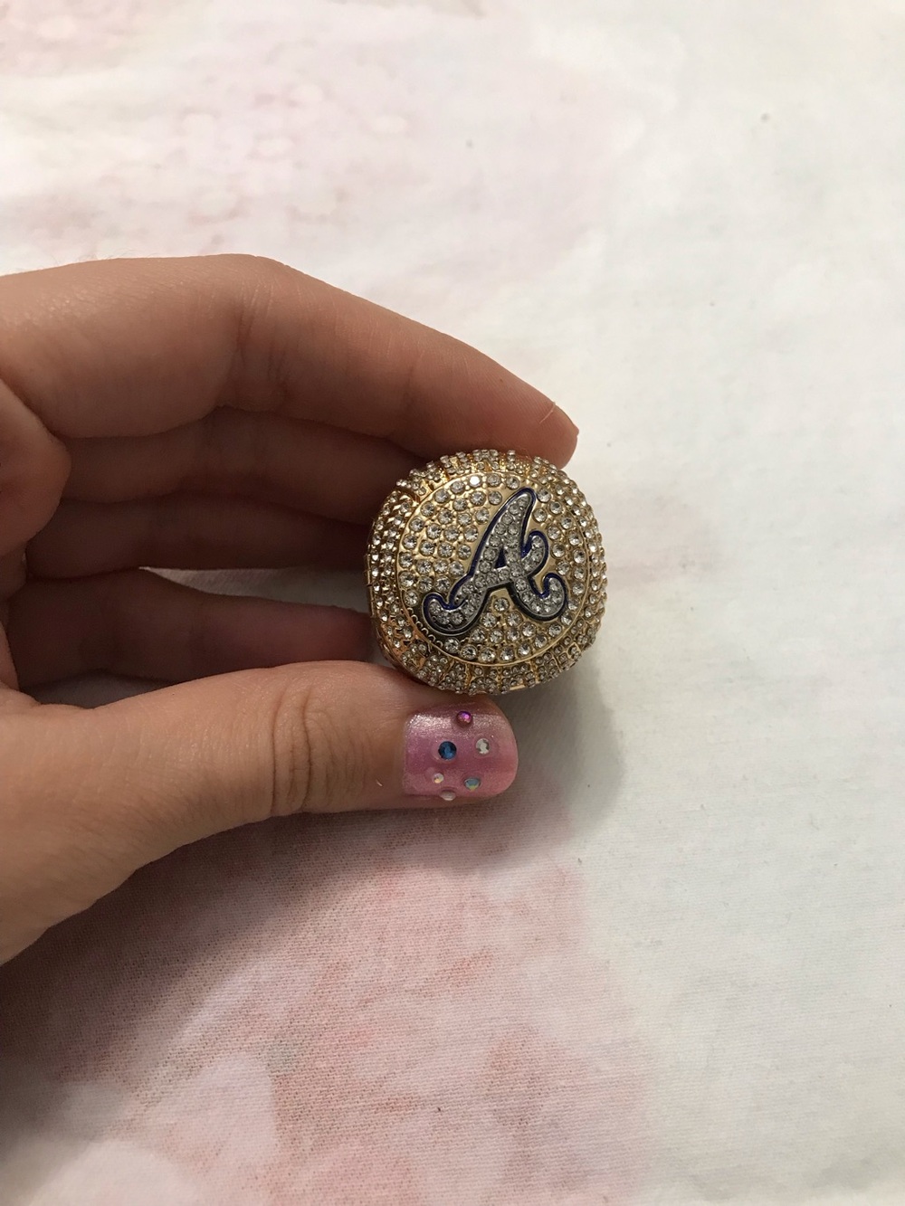 2021 Atlanta Braves World Series Championship Ring Albies